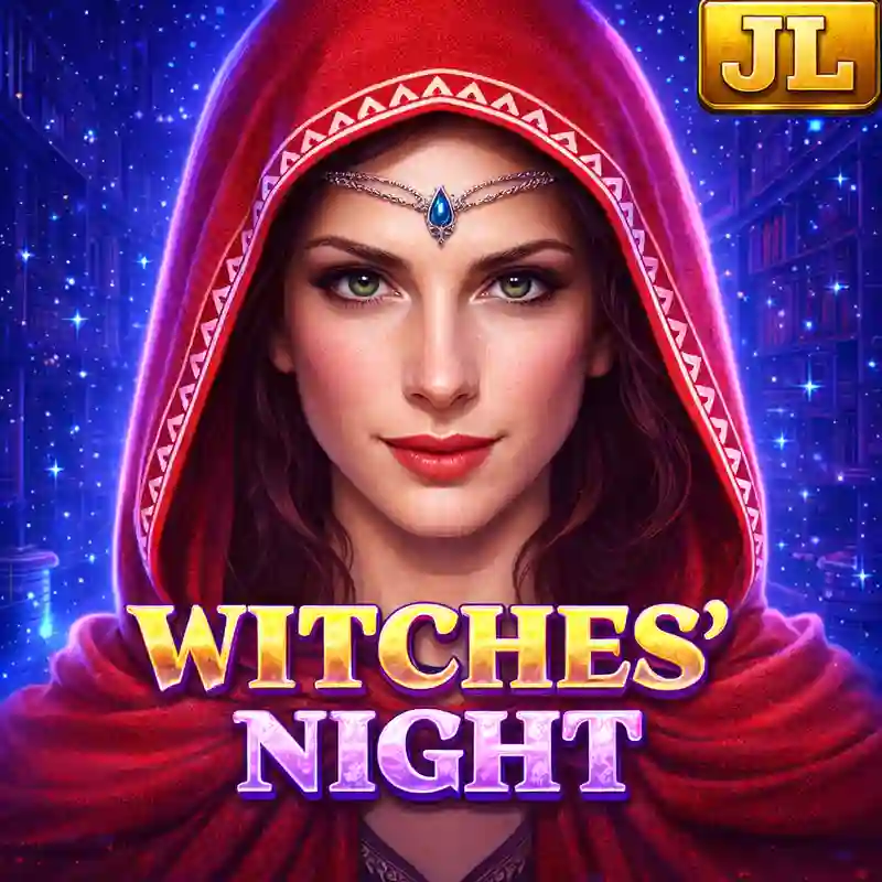 Witches Night slot game banner
